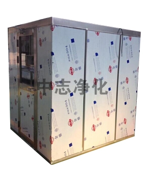 全不锈钢双人双吹风淋通道